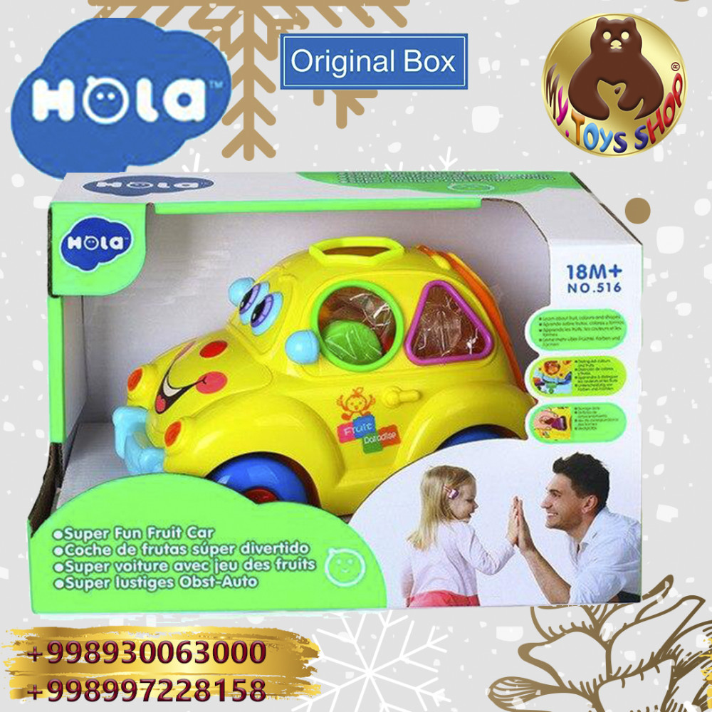 ИГРУШКА HOLA TOYS ФРУКТОВАЯ МАШИНКА (516)