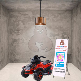 Детский электрический мотоцикл 3 колеса